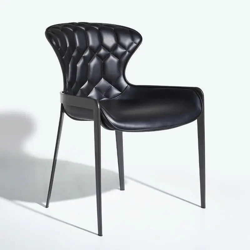 Simple Modern Living Room Chair Nordic Comfortable Soft Cushion Chairs Home Bedroom Restaurant Backrest Leisure Chairs
