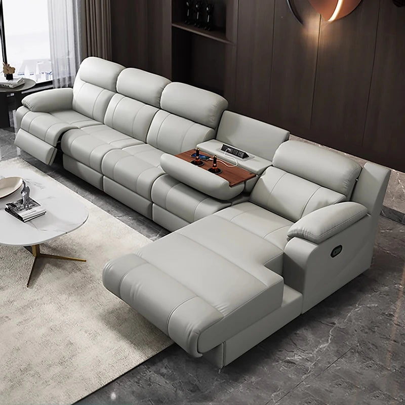 Living Room Modern Sofas Multifunction Armchairs Apartment Leather Sofas Electric Lazy Sillas Para Sala De Estar Home Furniture