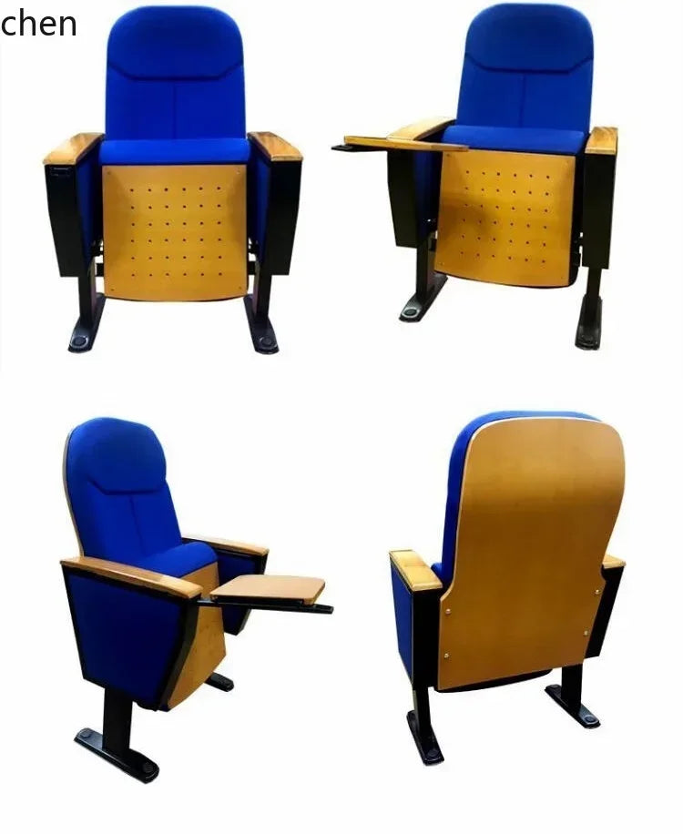 HT Classroom Academic Hall with Writing Board Row Chairs Multifunctional Concert Hall Lecture Hall Seats