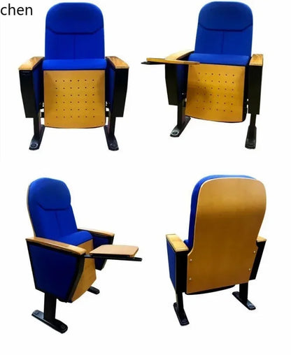 HT Classroom Academic Hall with Writing Board Row Chairs Multifunctional Concert Hall Lecture Hall Seats