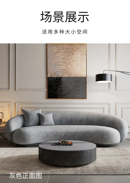 Elastic Luxury Living Room Sofa Modern Aesthetic Elegant Sectional Sofa Designer Replica Muebles Para El Hogar Nordic Furniture