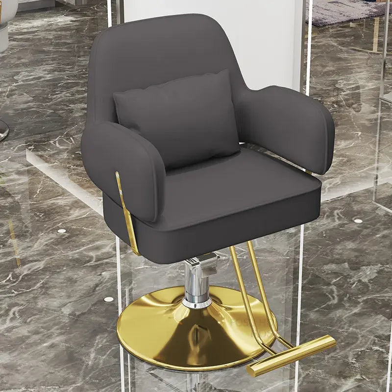 Light Luxury Barber Chairs Hair Salon Special Liftable Barber Chair European Simple Salon Furniture Hairdressing Salon Chairs Y