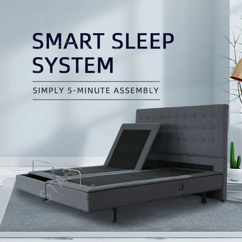 Split King Adjustable Bed Slats Okin Motor Electric Adjustable Bed Split King Size Adjustable Electric With Massage Bed