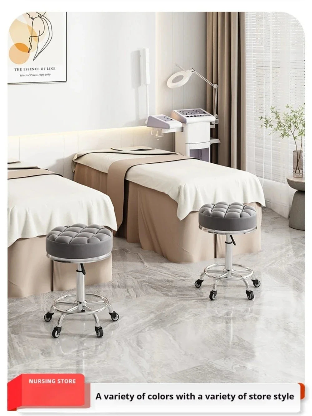Salon Chair For Hair Stylist Salon Chairs Barber Chairs Shop Hair Cosmetologist 360° Free Rotation Ergonomic Chair Salon Chair