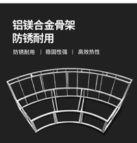 Outdoor sofa combination courtyard garden balcony leisure rattan chair