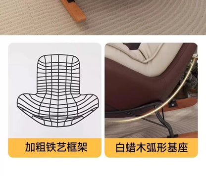 Lounger Balcony Recliner Chair Comfortable Fluffy Floor Hallway Recliner Chair Reading Interior Silla Mecedora Nordic Furniture