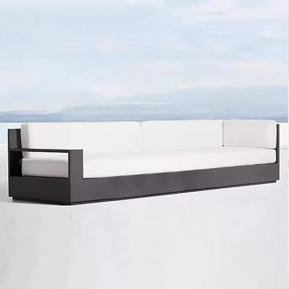 Villa Hotel Open Air Garden Terrace Outdoor Courtyard Single Waterproof Sofa