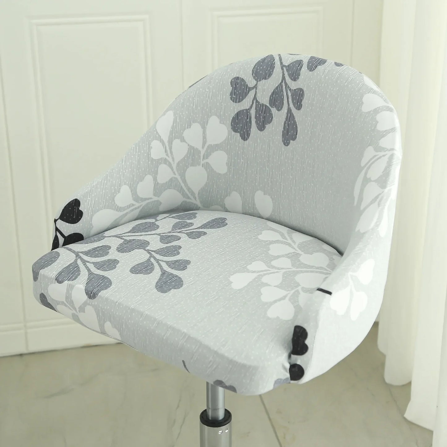 1PC Semi-Circular Universal Wear-Resistant Chair Cover Chair Cover Dust-proof Elastic Restaurant Hotel Dining Chair Cover 의자 커버