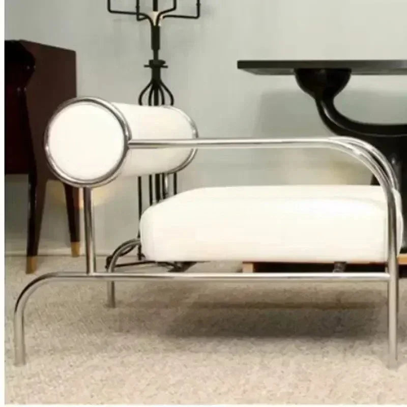 #Designer Chair Gaming Living Room Chairs Arm Sofa PU Leather Modern Lazy Chair Designer Unique Fauteuil Salon Single Sofa Chair