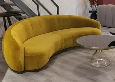 Luxury Living Room Sofas Minimalist Curved Nordic Luxury Lazy Sofa Aesthetic Double Sillas Para Sala De Estar Home Furniture
