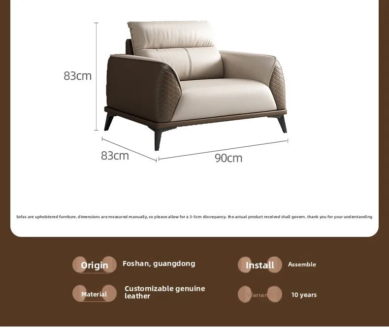 Office Sofa Business Simple Modern Rest Area Three-person Meeting Room Reception Negotiation Coffee Table Combination Office