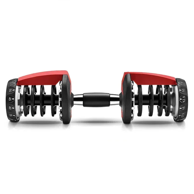 for New Style Change Weight Sport Men's Home Fitness Fast Automatic Adjustable 5/10- 40kg/90LBS Set Dumbbell