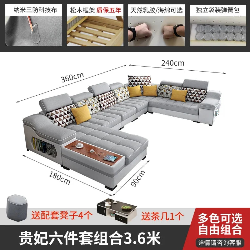 +··Creative Minimalist Living Room Sofas Lazy Nordic Leather Sofas Designer Living Room Sofas Lounge Koltuk Takımı Home Furnitur