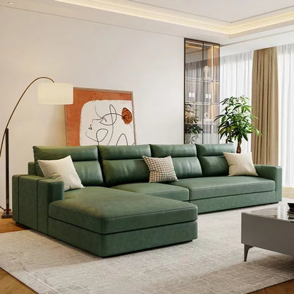 -For  Modern Style Comfortable Living Room Furniture Set Velvet Fabric Sectional Sofa Set*