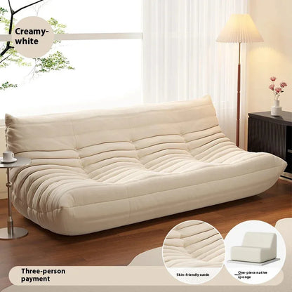 Modern Double Lazy Sofa Living Room Minimalist Relaxing Recliner Sofa Puff Comfortable Salas Y Sofas Muebles Rooam Decor