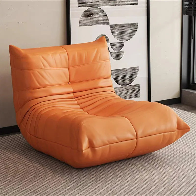 Cream Wind Lazy Sofa Caterpillar Small Sofa Sleeping Lying Bedroom Single