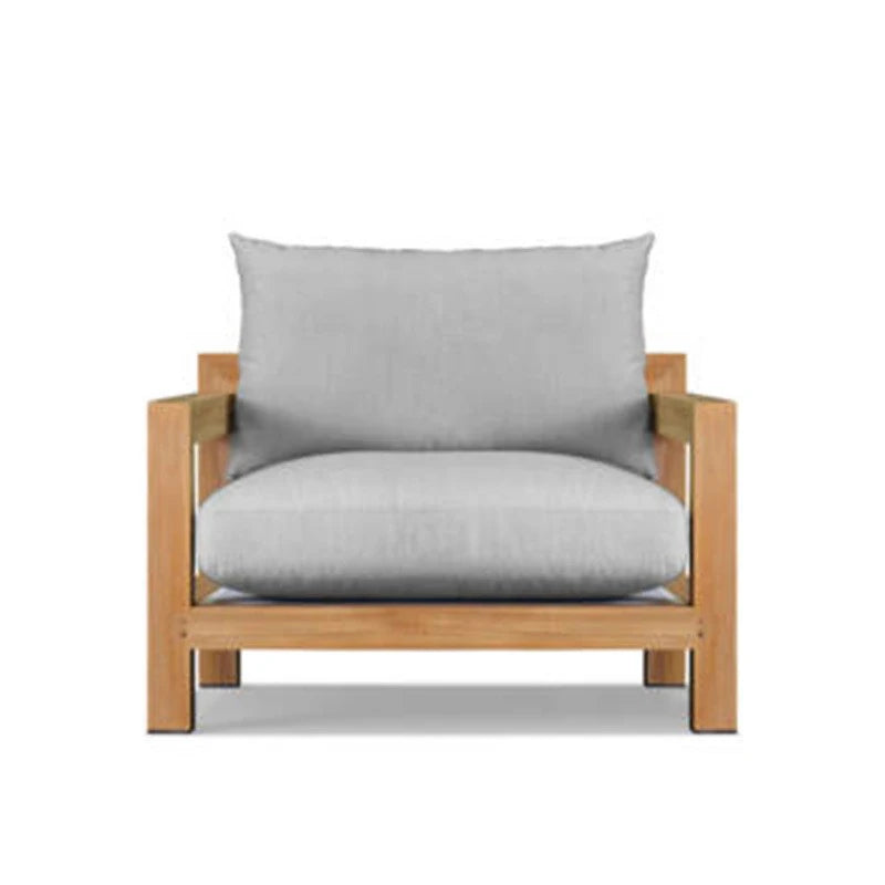 Nordic Designer Outdoor Sofas Villa Courtyard Wood Minimalist Design Garden Sofas Fashion Lawn Furniture Sillas Lshysf