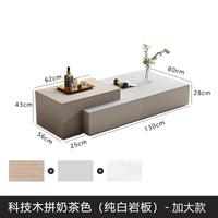 lifting Telescoping lounge coffee table living room Lift top Design Luxury Side Table Storage Tavolino Soggiorno Furniture