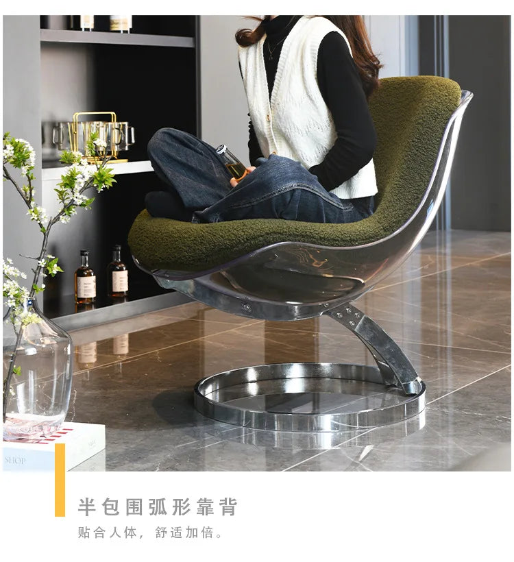 Sofa chair Nordic living room home leisure negotiation back chair