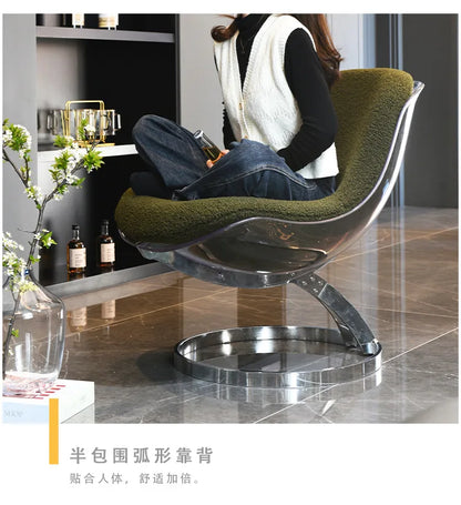 Sofa chair Nordic living room home leisure negotiation back chair