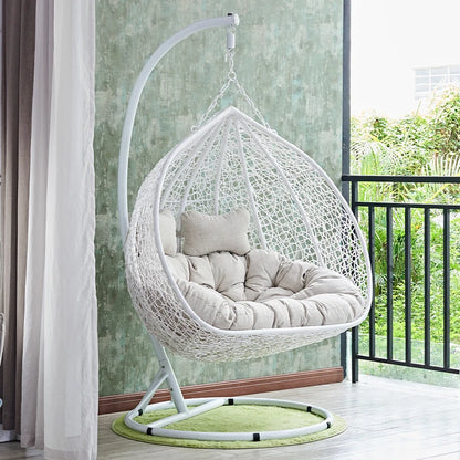 Hanging basket Rattan chair Internet celebrity hammock Indoor household Double rocking chair Balcony Chlorophytum