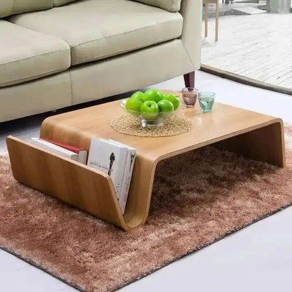 Small Log Living Creative Minimalist Table Style Modern Home Japanese Solid Apartment Ash Room Wood Coffee Tatami Furniture