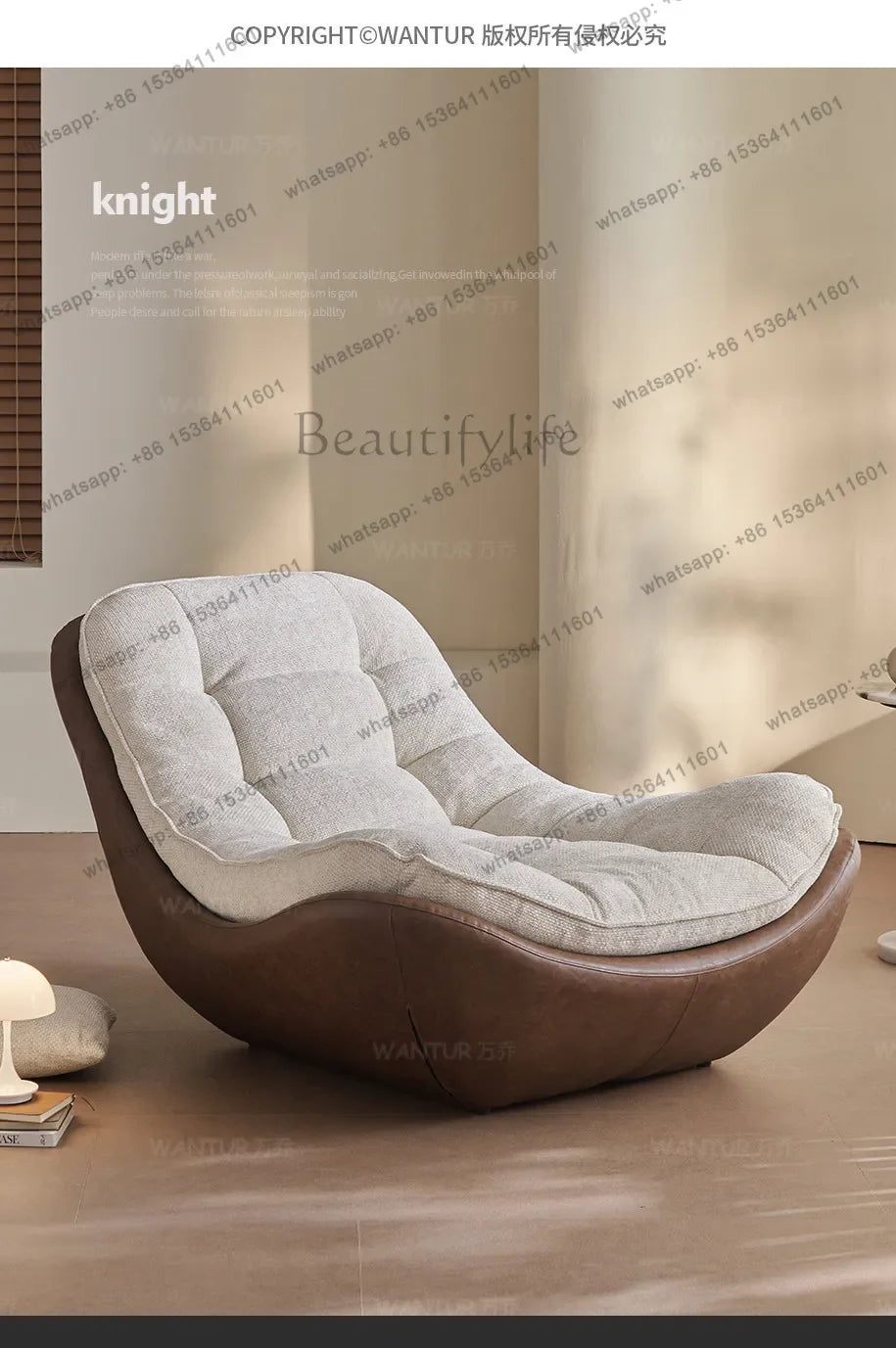 minimalist light luxury Nordic sofa chair simple leisure lazy sofa chair