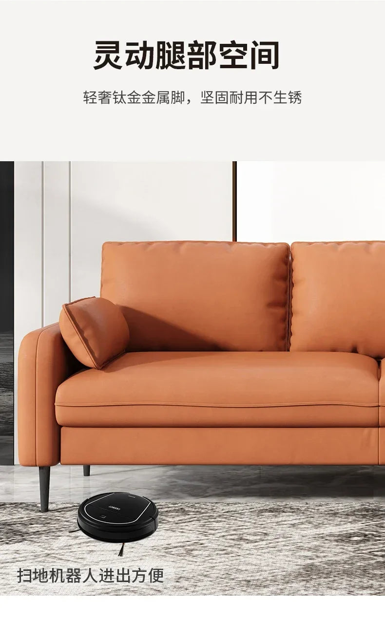 Scratch Protector Sofa Relax 3 Seater Brown Classic Sofa Armchair Lounge European Design Divano Living Room Furniture TY100YH