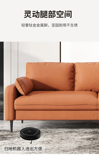 Scratch Protector Sofa Relax 3 Seater Brown Classic Sofa Armchair Lounge European Design Divano Living Room Furniture TY100YH