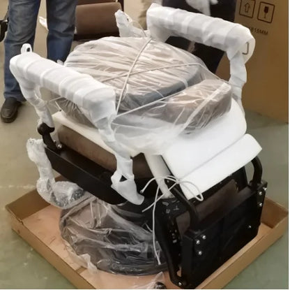 Retro Stylish King Beauty Hairdressing Armrest Hair Styling Classic Hydraulic Furniture Salon Barber Chair