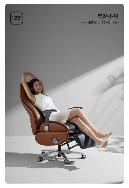 Modern Wheels Office Chair Nordic Floor Comfy Rolling Design Gaming Chairs Ergonomic Relaxing Sillas De Oficina Home Furniture