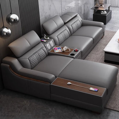 Genuine Leather Modern Sofas Luxury Recliner Comfortable Relax Armchairs Sofas Bedrooms Lazy Sillas Para Sala De Estar Furniture