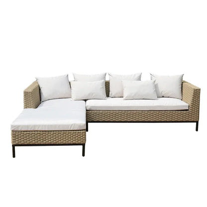 Stylish Outdoor rattan chairs, sofas, courtyards, gardens, leisure rattan art sofas, tea table combinations, sunlight rooms