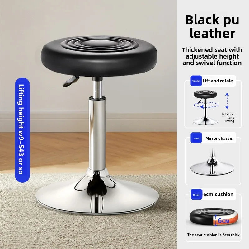 New Bar Chair Laboratory Special Beauty Nail Stool Lifting High Stool Work Stool