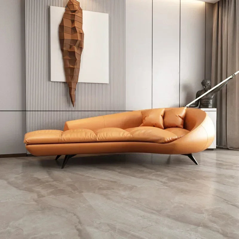 0 Chaise Longue Recliner Bedroom Living Room Light Luxury Single Fabric Leisure Lazy Sofa