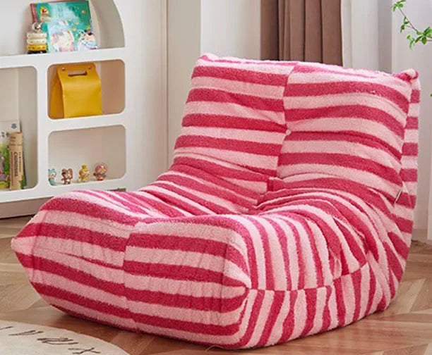 Lazy Floor Couch Caterpillar Sofa Chair Soft Living Room Sofa Recliner Bedroom Balcony Leisure Single Sofa Fireside Chair
