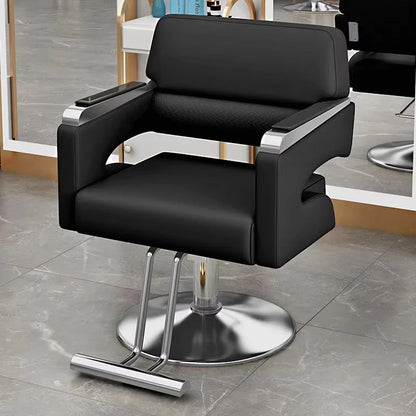 Salon Chair For Hair Stylist Salon Chairs Barber Chairs Shop Hair Cosmetologist 360° Free Rotation Ergonomic Chair Salon Chair