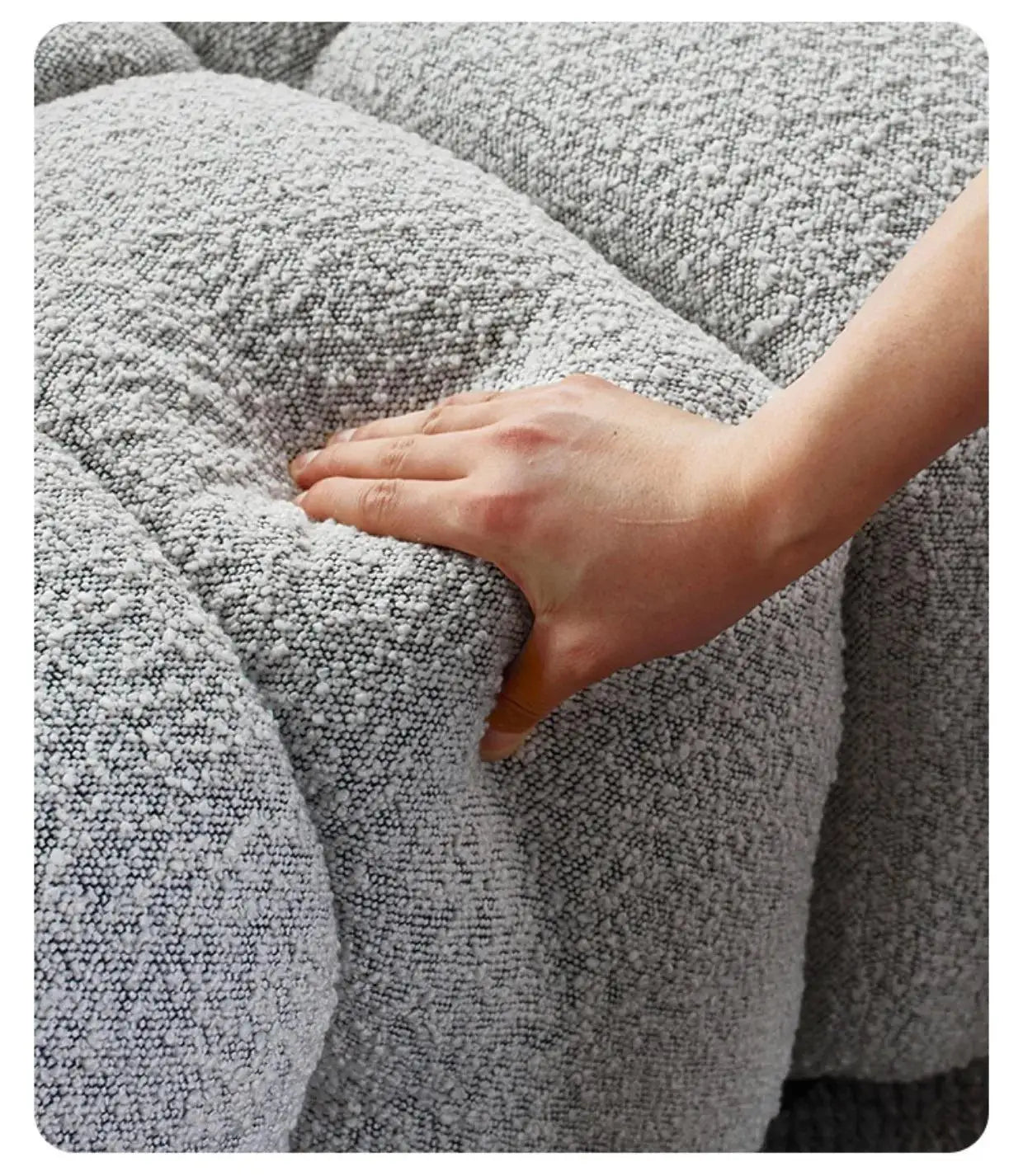 Nordic Luxury Puff Sofa Relaxing Comfortable Modern Designer Sofa Single Elegant Soft Canape Salon De Luxe Home Furniture