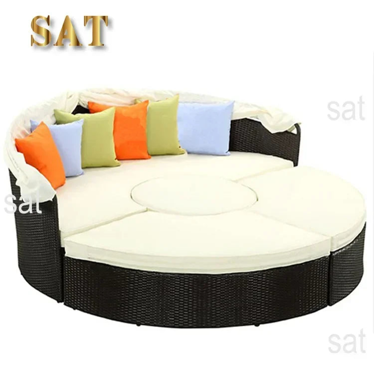 --Factory Price Patio Rattan Furniture Set Garden Outdoor Furniture Garden Rattan Sofa Garden Set