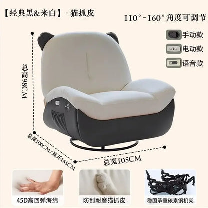 Electric single sofa, home living room leisure recliner