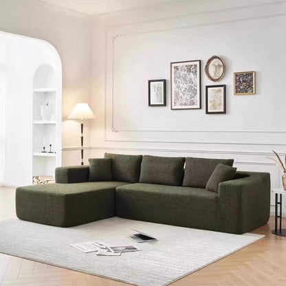 living room office Armchair Convertible sofa L-shape lounge compressed sofa seats lazy home modern Relaxing luxury furniture