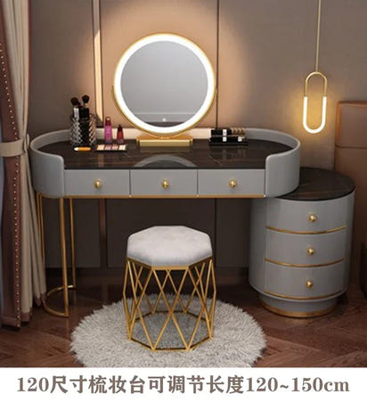 Vanity Table Stand Makeup Vanity Table Girls White Bedroom Desk Vanity Table Drawers Storage Coiffeuse De Chambre Home Furniture