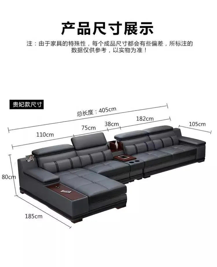 Large Size Lazy Living Room Sofas Leather Relaxing Modern Cheap Lounge Living Room Sofas Luxury Koltuk Takımı Home Decoration