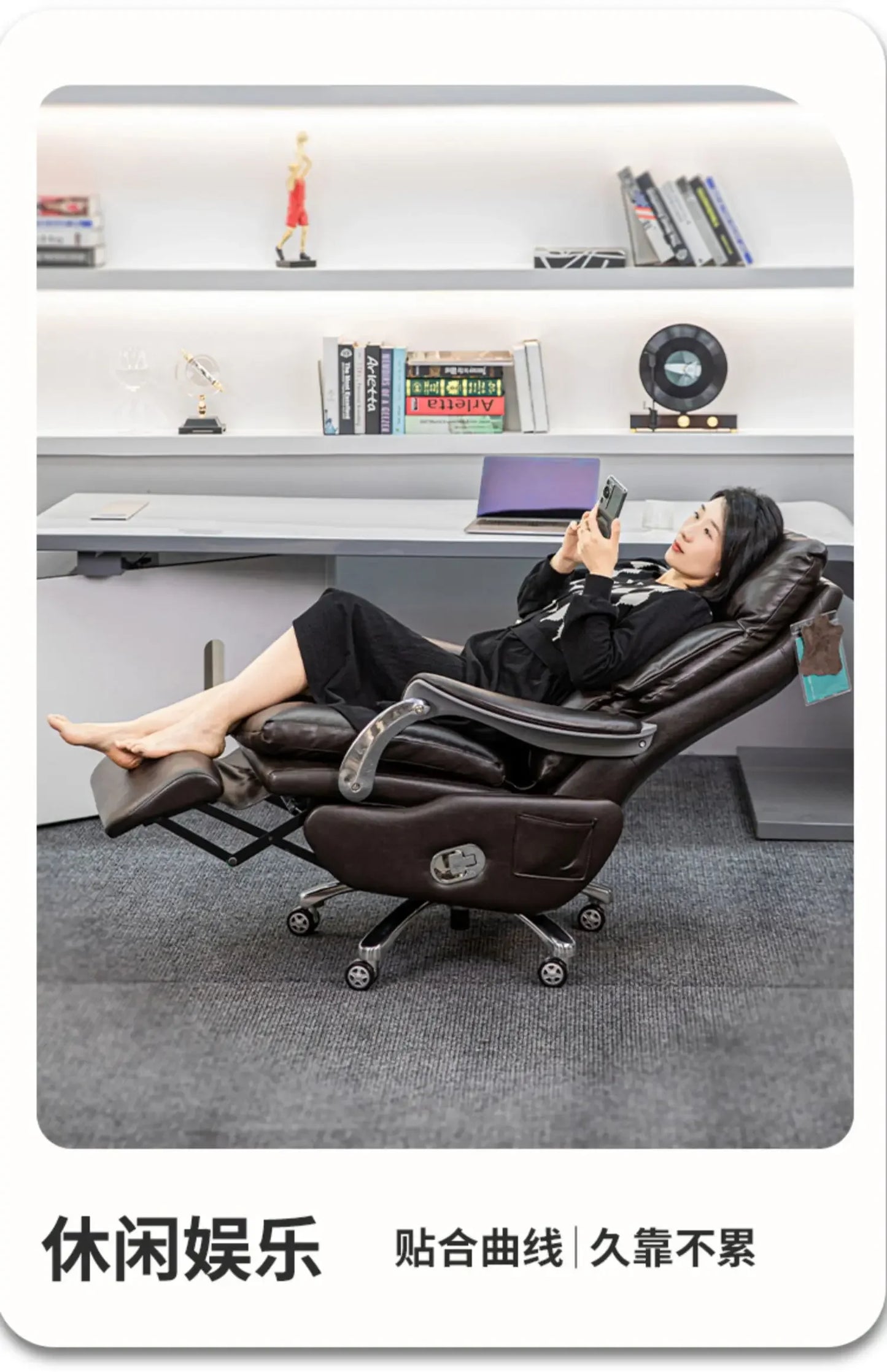 Boss Gaming Office Chair Comfy Reclining Lounge Meeting School Chair Gaming Modern Ergonomic Lazy Simplicity Modern Furniture