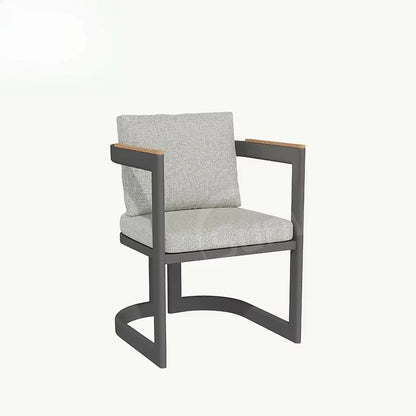 Factory Luxury Outdoor Furniture Patio Teak Wood Dining Sets Garden Table and Chairs Set for Hotel Restaurant Used