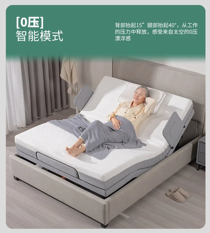 Comfortable Bedframe Beds Multifunction Adjustable Modern Electric Beds Recovery Old People Bedroom Furniture Cama Plegable LLB