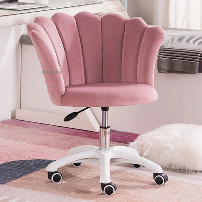 Nordic simple Bedroom Computer Chairs Home Backrest Chair Bedroom Swivel Chairs Dormitory Comfortable Sedentary Gaming Chair Z