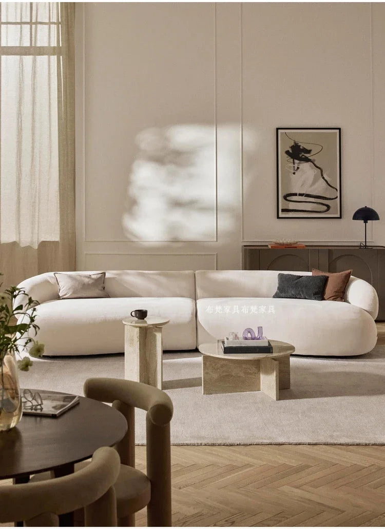 Designer Lounge Living Room Sofas Children Luxury Modern Nordic Sofas Canape Outdoor Curved Wood Divano Lounge Suite Furniture