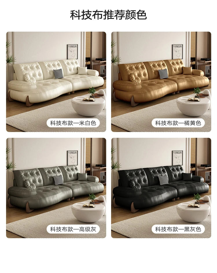 Postmodern Living Room Sofas Fabric Nordic Designer Modern Lounge Couch Lazy Replica Sleeper Princess Divano Salon Furniture