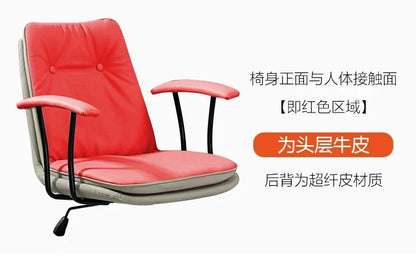 Bed Chair Rotating Comfy Anime Gamer Comfortable Game Relaxing Office Desk Chairs Meeting Kids Dining Chiffon Relax Pc Room Low